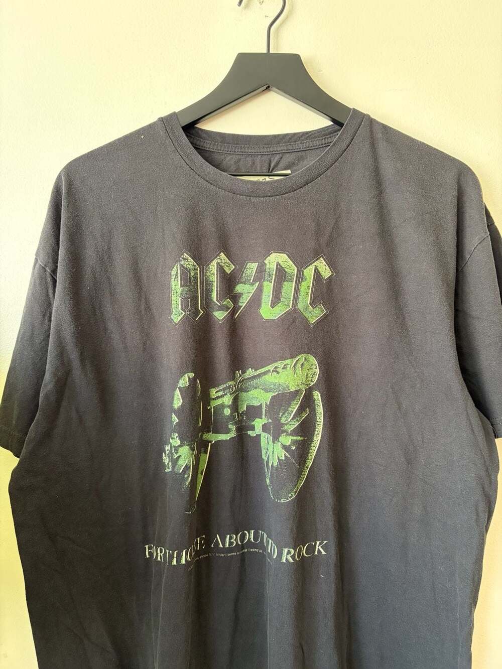 AC/DC For Those About To Rock Vintage 2007 Band T-Shirt